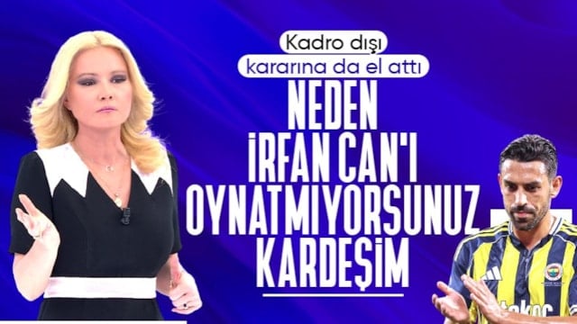 Müge Anlı'dan Fenerbahçe'ye İrfan Can Kahveci tepkisi