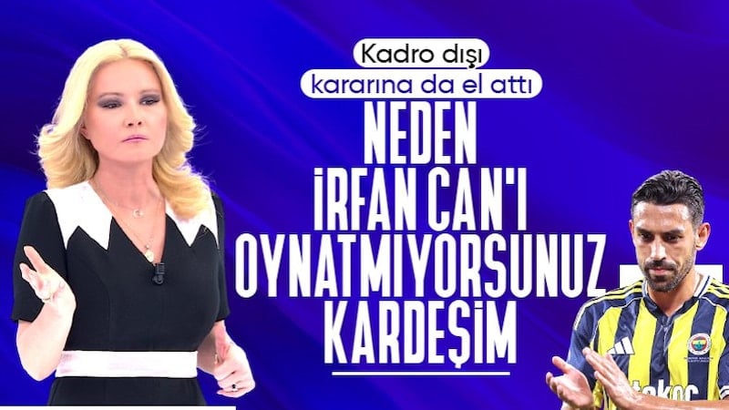 Müge Anlı'dan Fenerbahçe'ye İrfan Can Kahveci tepkisi