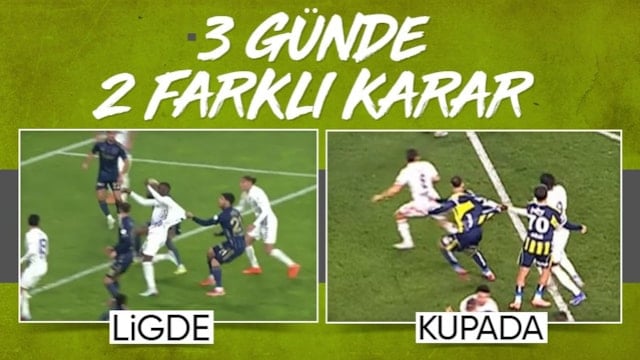 Fenerbahçe-Beşiktaş derbisindeki penaltı pozisyonu akıllara Eyüpspor maçını getirdi