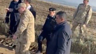 Libya heyeti Ankara'da uçak enkazını inceledi