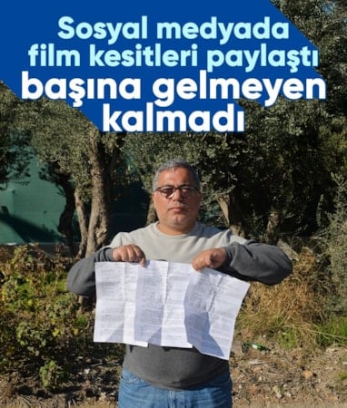 Adana'da film kesitleri paylaştı, başı dertten kurtulmadı