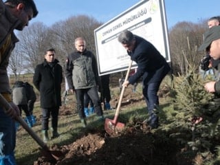 Grand Kartal Otel faciasında yaşamını yitiren 78 kişi anısına hatıra ormanı