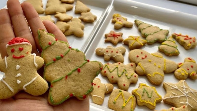 5 Dakikada Hazır! Kıtır Kıtır Tarçınlı Yılbaşı Kurabiyesi Tarifi