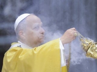 Papa 14. Leo, Vatikan'da ilk kez Noel ayini yönetti