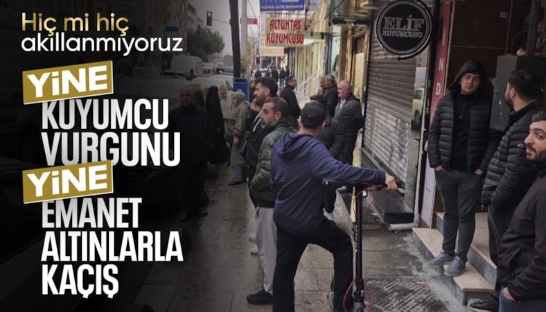 İstanbul'da altınları alıp ortadan kayboldu: Firari kuyumcu gözaltında