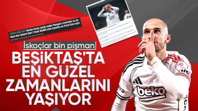 İskoç basınının gündeminde: Vaclav Cerny, Rangers'ı pişman etti!