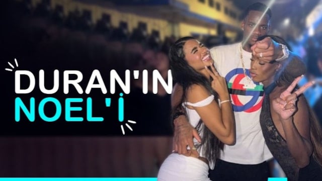 Jhon Duran, Noel izninde görüntülendi