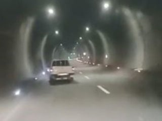 Artvin Cankurtaran Tüneli'nde tehlikeli anlar