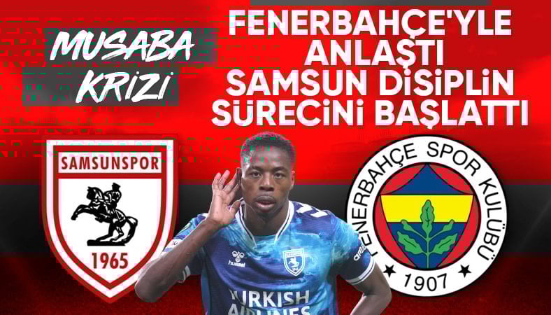 Samsunspor, Anthony Musaba için disiplin süreci başlattı