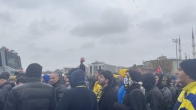 Sadettin Saran'in savcılık ifadesi başladı: Fenerbahçeliler adliye önünde toplandı