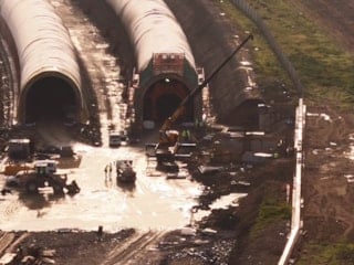 İstanbul-Kapıkule Hızlı Tren hattında seyahat süresini kısaltan dev tünel inşaatı
