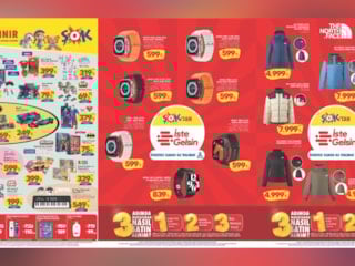 ŞOK’a The North Face mont ve akıllı saat çeşitleri geliyor! 27 Aralık Aktüel Katalog