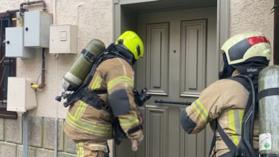 Bursa'da evde yangın çıktı: İtfaiyenin müdahalesiyle akvaryumdaki balıklar kurtarıldı