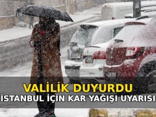 Valilikten Cuma-Cumartesi uyarısı: İstanbul’un o bölgelerine kar geliyor