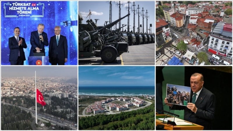 Türkiye'de 2025 yılı böyle geçti: Yangınlar, vefatlar, dev projeler...