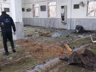 Suriye'de bir camide patlama