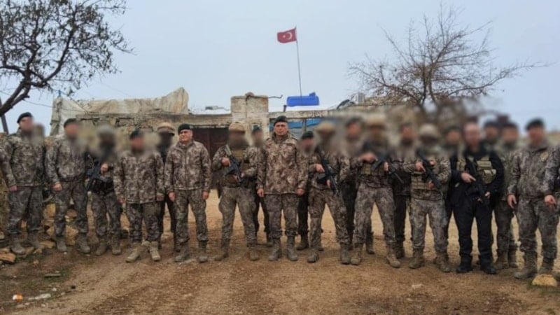 Özel Harekat Başkanı Hayal’den Suriye’deki üs bölgelerine ziyaret