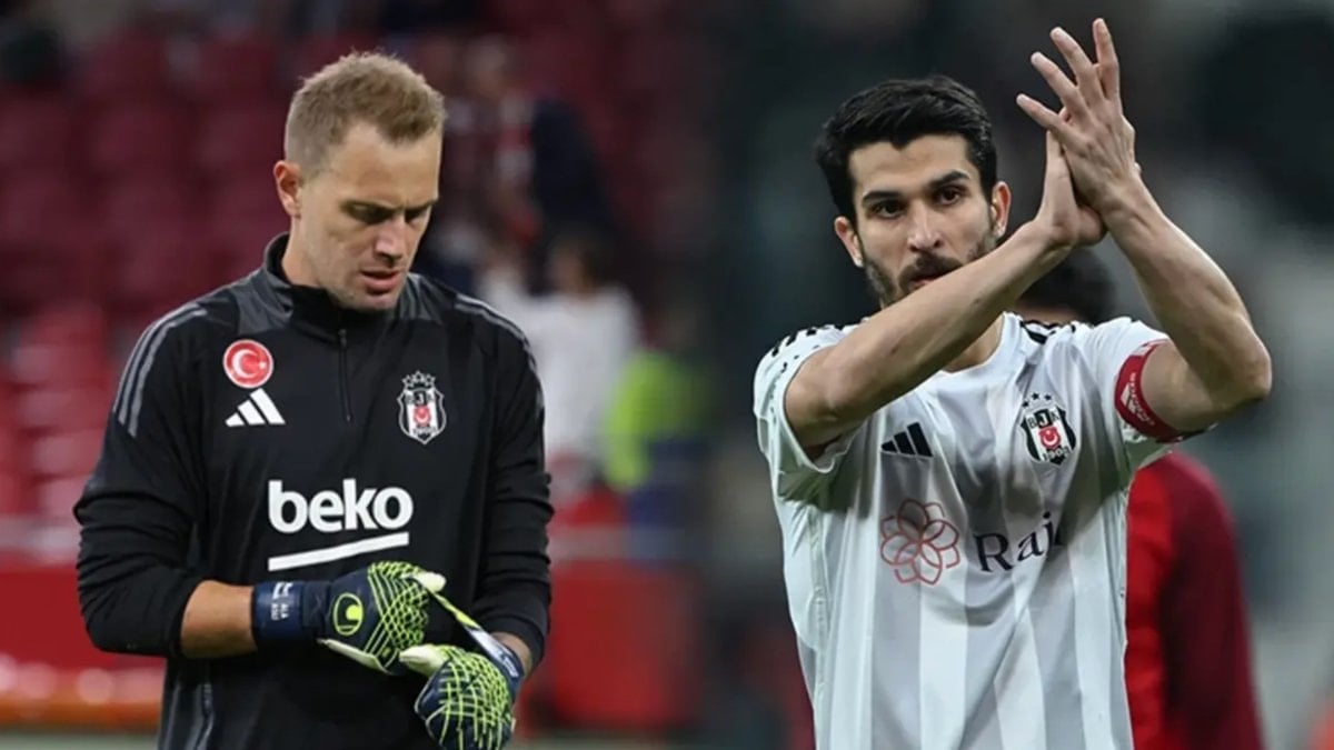 Beşiktaş'tan Necip Uysal ve Mert Günok için kadro dışı kararı