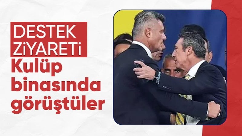 Ali Koç’tan Sadettin Saran’a destek ziyareti