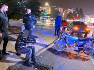 Aksaray'da polisten kaçtı, 82 bin lira ceza yedi