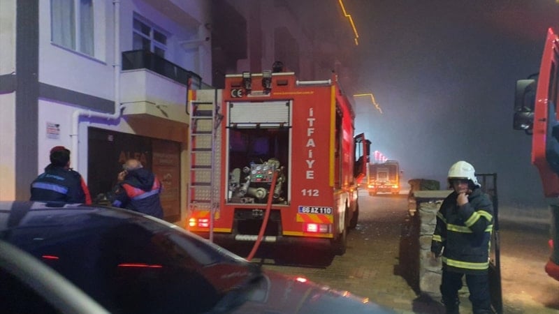 Yozgat'ta apartmanda yaşanan patlamada 1 kişi yaralandı