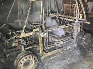 Bursa'da marangoz atölyesinde yangın çıktı