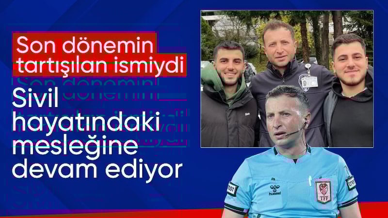 Yasin Kol, asıl mesleğini yaparken görüntülendi