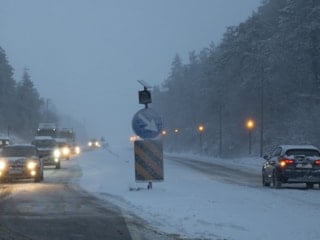Ankara'da beklenen kar etkisini gösterdi