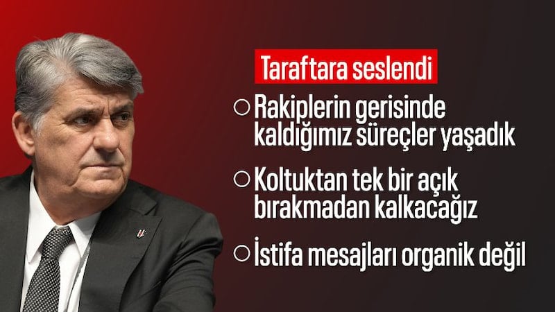 Serdal Adalı'dan 'istifa' mesajlarına yanıt