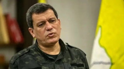 SDG elebaşı Mazlum Abdi, Şam'a geldi