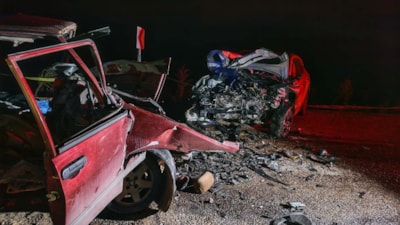 Manisa'da tahliye sevinci yarım kaldı: Kazada can veren 3 kişi son yolculuklarına uğurlandı