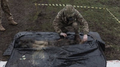 Ukrayna’da gönüllülerden cephede insanlık görevi