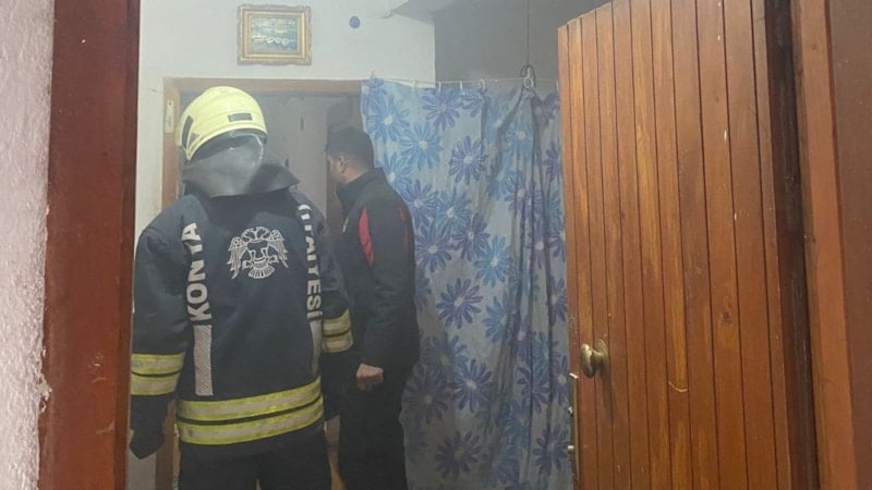 Konya'da polise ateş açan şüpheli gözaltına alındı