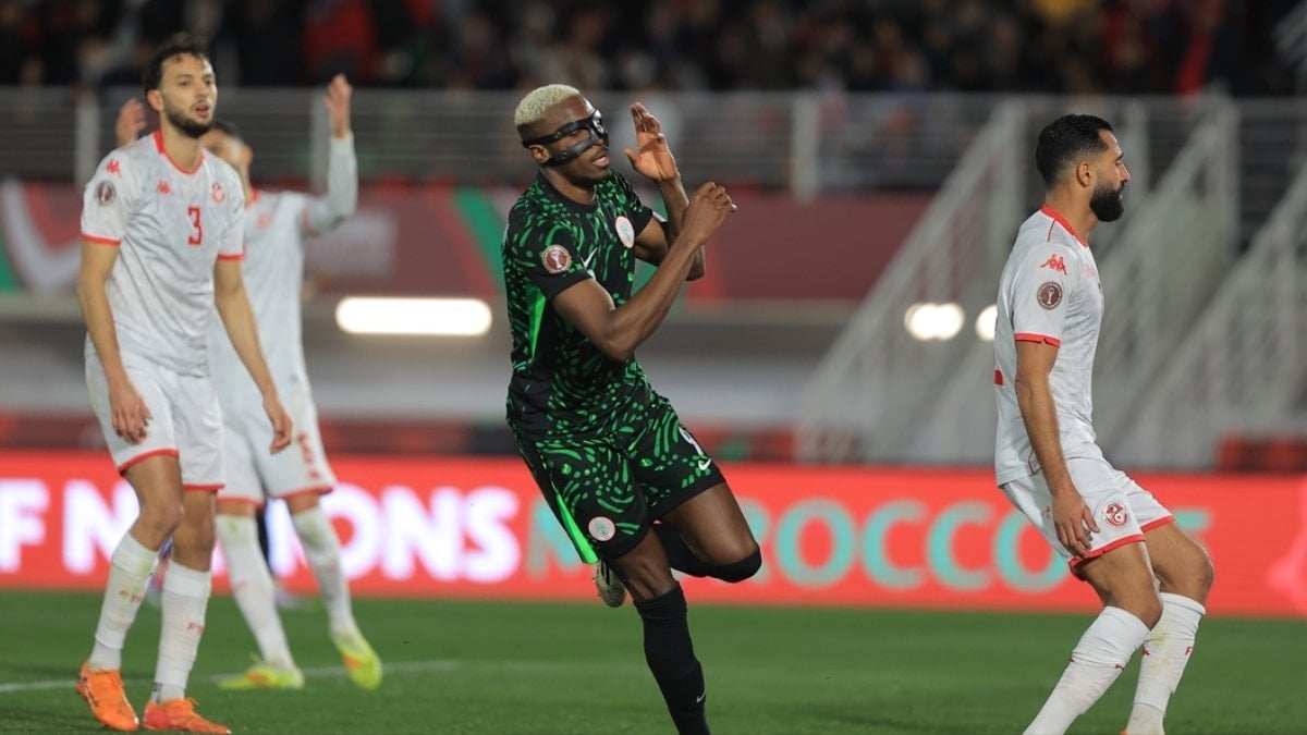 Tunus'u 3 golle geçen Nijerya son 16'ya kaldı
