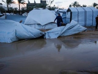 Gazze’de hava koşulları hayatı olumsuz etkiliyor
