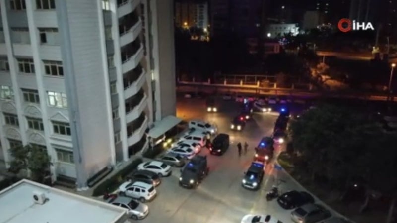 Mersin'de haraç isteyen suç örgütüne yönelik operasyonda 9 gözaltı