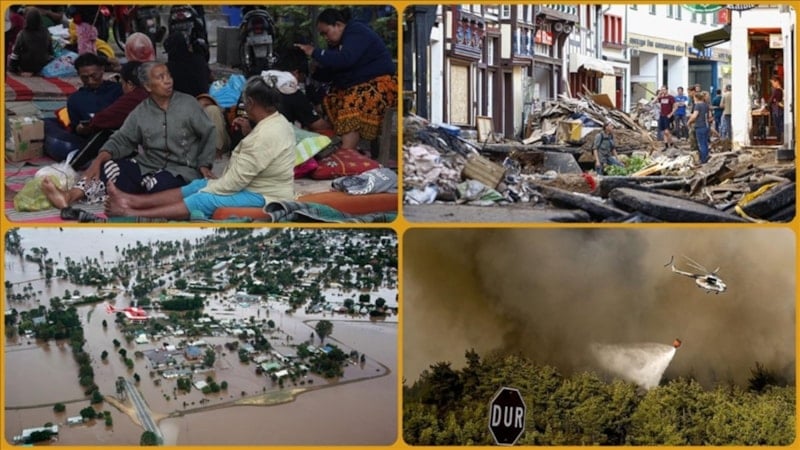 Doğal afetler, 2025'te binlerce kişinin ölümüne yol açtı