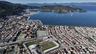 Fethiye'de Galatasaray maçı hazırlığı