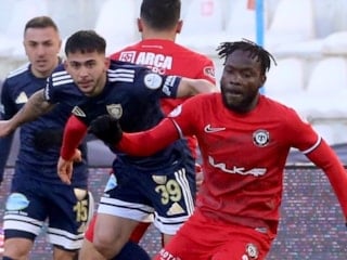 Erzurumspor FK'ya Çorum FK karşısında tek gol yetti