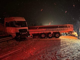 Bolu’da TEM Otoyolu’nda zincirleme kaza: Trafik durma noktasına geldi