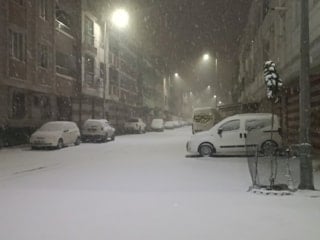 Şanlıurfa’da yoğun kar yağışı