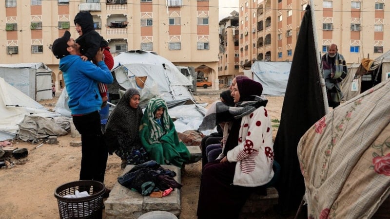 Gazze'de 2 aylık bebek soğuktan öldü