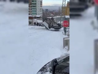 Malatya'da kar yağışı ulaşımı olumsuz etkiledi