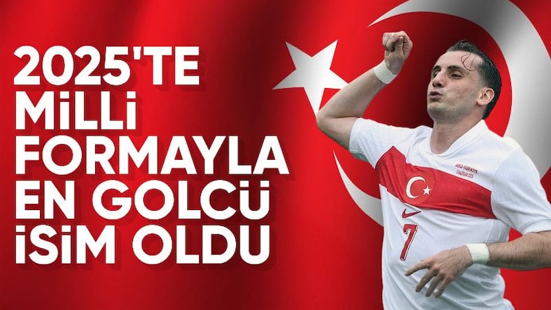 A Milli Futbol Takımı'nda 2025'in en golcüsü Kerem Aktürkoğlu!