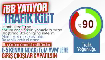 İstanbul'da trafik çilesine çözüm aranıyor