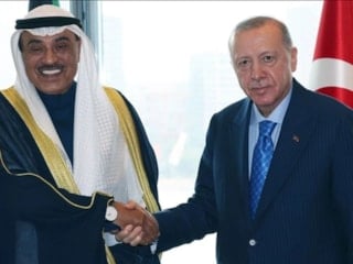 Cumhurbaşkanı Erdoğan, Kuveyt Veliaht Prensi ile görüştü