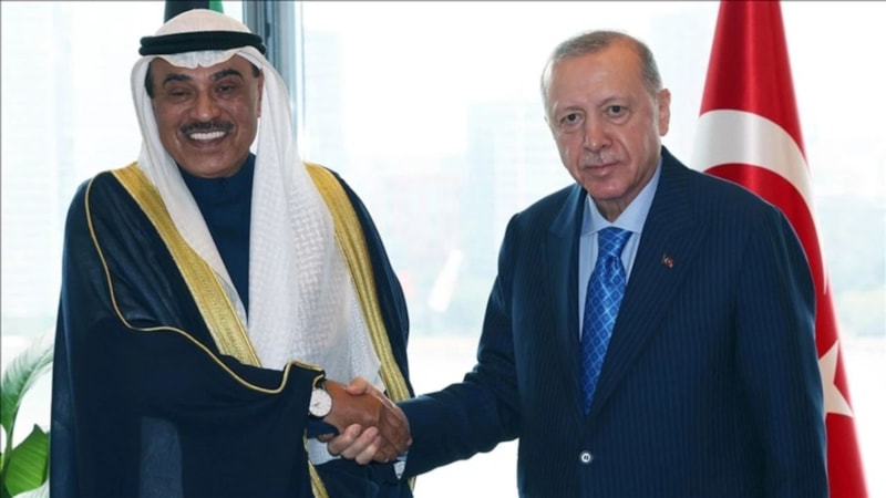 Cumhurbaşkanı Erdoğan, Kuveyt Veliaht Prensi ile görüştü