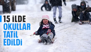 Kar ve buzlanma eğitimi durdurdu: Çok sayıda il ve ilçede okullar tatil
