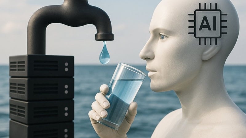 Yapay zekanın korkunç yüzü: Su tüketimi yıllık 765 milyar litreye ulaştı