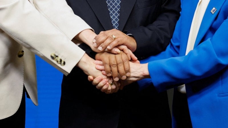 Avrupalı liderler, Ukrayna'ya destek ve yeniden inşa sürecini görüştü